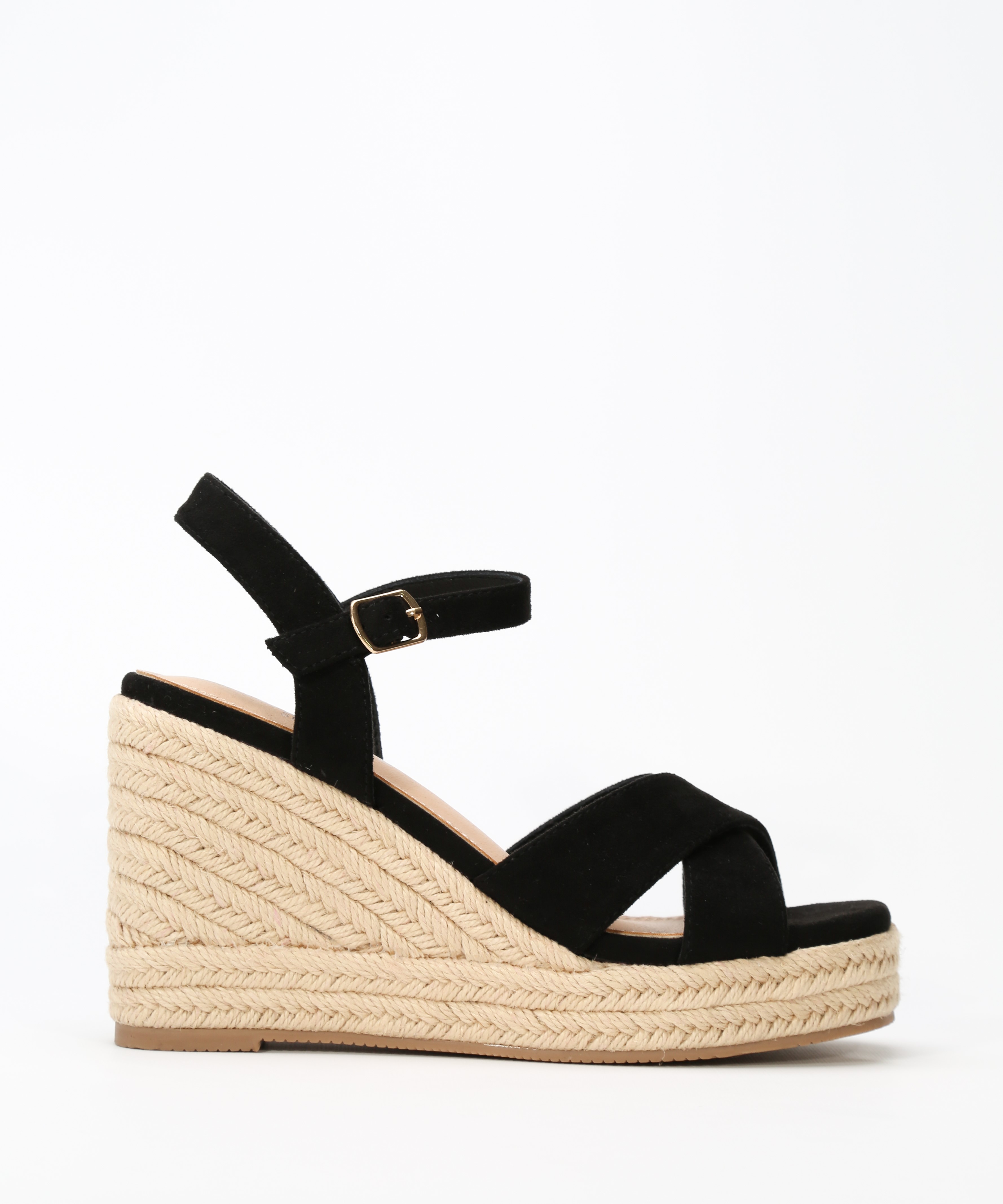 Sandalias cu&ntilde;as cruceta